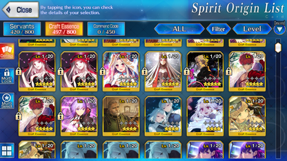 [NA] FGO NP5 Morgan + Koyanskaya Altria Caster 5Gawain 5Tristan + BG Kscope Fate Grand Order starter account-Mobile Games Starter