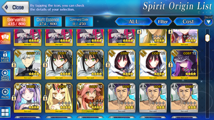 [NA] FGO NP5 Morgan + Koyanskaya Altria Caster 5Gawain 5Tristan Fate Grand Order starter account-Mobile Games Starter