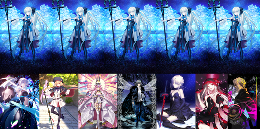 [NA] FGO NP5 Morgan + Koyanskaya Oberon Altria Caster + 1000SQ + BG Kscope Fate Grand Order starter account-Mobile Games Starter