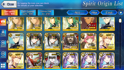 [NA] FGO NP5 Morgan + Koyanskaya Oberon Altria Caster + Dark Arcueid Fate Grand Order starter account-Mobile Games Starter