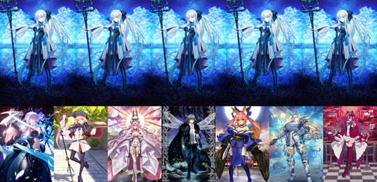 [NA] FGO NP5 Morgan + Koyanskaya Oberon Altria Caster Tamamo 4Gawain 5Tristan Fate Grand Order starter account-Mobile Games Starter