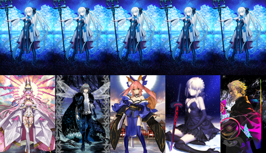 [NA] FGO NP5 Morgan + Koyanskaya Oberon Tamamo + 5~6x5* Fate Grand Order starter account-Mobile Games Starter