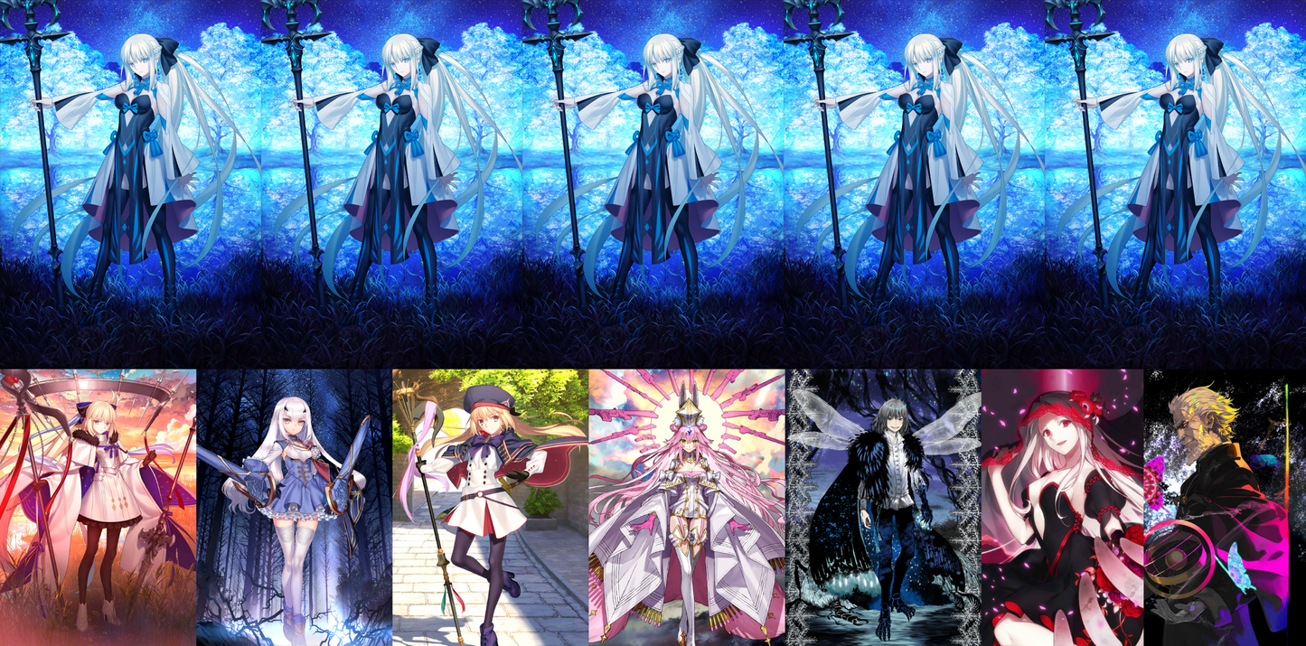 [NA] FGO NP5 Morgan + NP2 Aesc the Savior + Tam Lin Lancelot + Altria Caster Koyanskaya Oberon BG Kscope Fate Grand Order endgame account-Mobile Games Starter