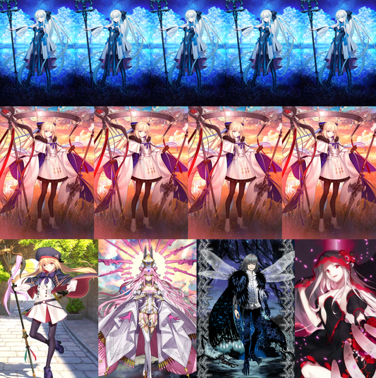 [NA] FGO NP5 Morgan NP4 Aesc the Savior + Altria Caster Koyanskaya Oberon BG Fate Grand Order endgame account-Mobile Games Starter