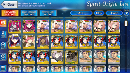 [NA] FGO NP5 Morgan NP4 Kama + Altria Caster Oberon + 5~6x5* Fate Grand Order starter account-Mobile Games Starter