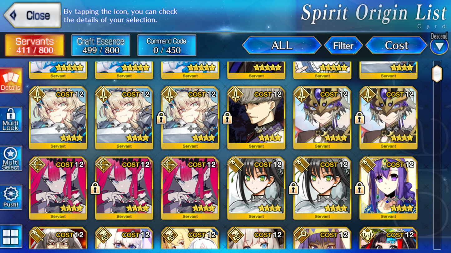 [NA] FGO NP5 Morgan + Rasputin Koyanskaya Oberon Altria Caster Merlin + BG Kscope Fate Grand Order starter account-Mobile Games Starter