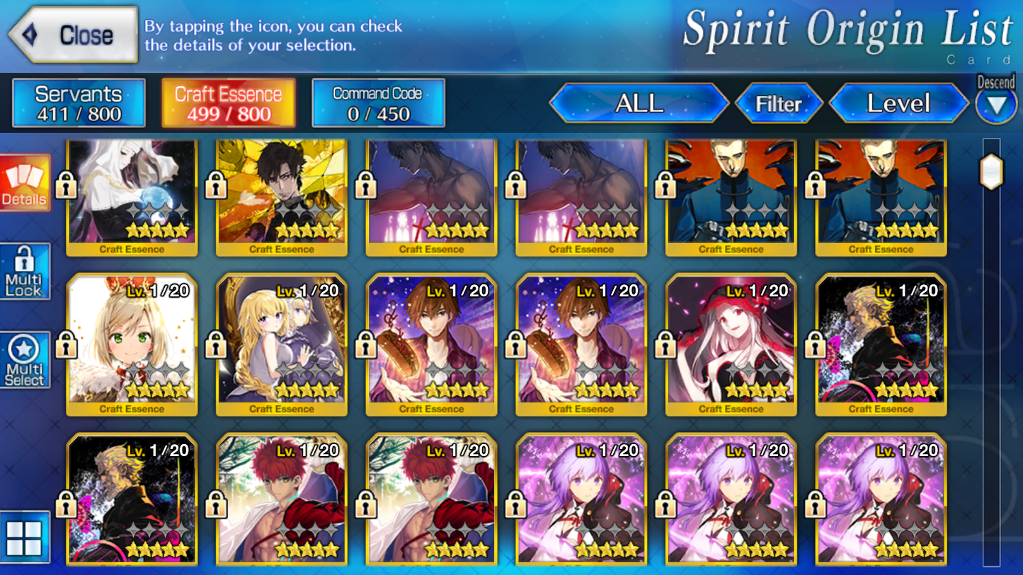 [NA] FGO NP5 Morgan + Rasputin Koyanskaya Oberon Altria Caster Merlin + BG Kscope Fate Grand Order starter account-Mobile Games Starter