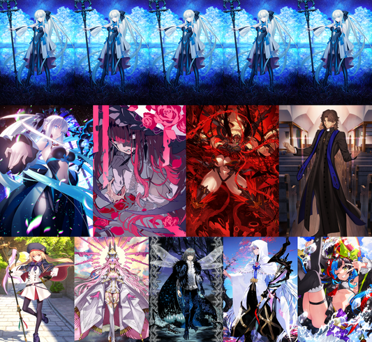 [NA] FGO NP5 Morgan + Rasputin Koyanskaya Oberon Altria Caster Merlin Fate Grand Order starter account-Mobile Games Starter