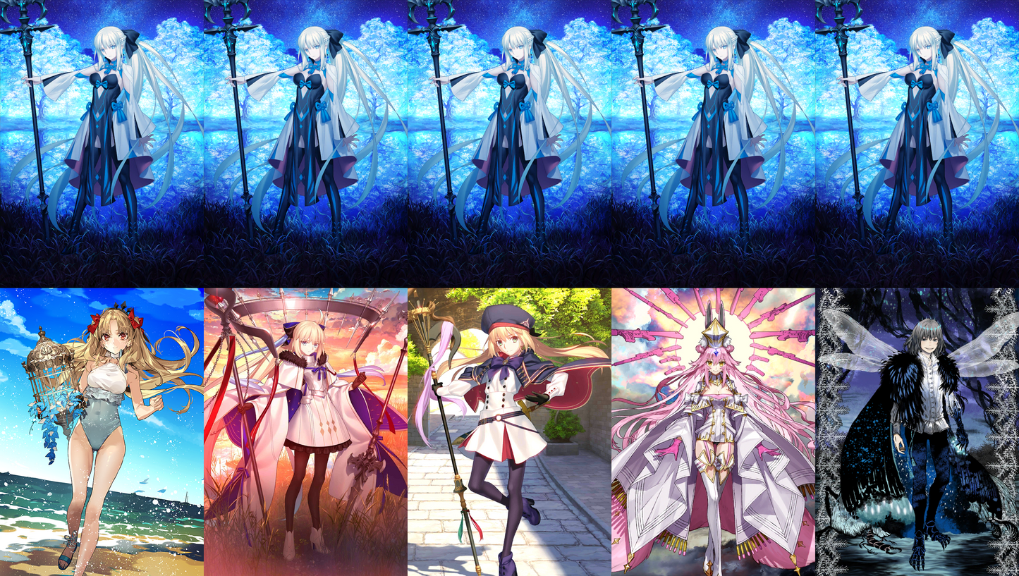 [NA] FGO NP5 Morgan + Space Ereshkigal Aesc the Savior + Altria Caster Koyanskaya Oberon + 1000-3000SQ Fate Grand Order endgame LB6 account (see options)-Mobile Games Starter