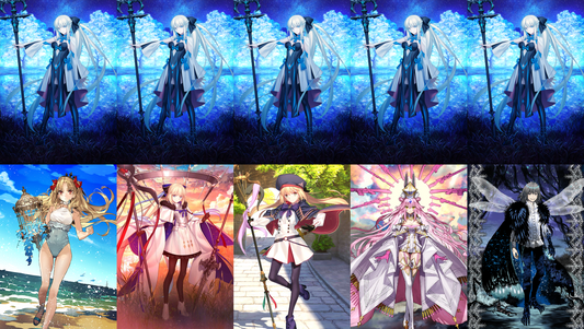 [NA] FGO NP5 Morgan + Space Ereshkigal Aesc the Savior + Altria Caster Koyanskaya Oberon + 1000-3000SQ Fate Grand Order endgame LB6 account (see options)-Mobile Games Starter