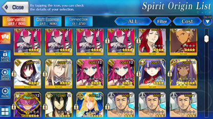 [NA] FGO NP5 Morgan + Takeru Dark Koyanskaya 2 Oberon Altria Caster 5Gawain 5Tristan BG Kscope Fate Grand Order starter account-Mobile Games Starter