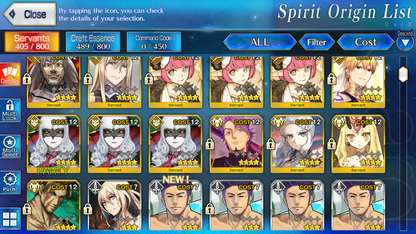 [NA] FGO NP5 Morgan + Takeru Koyanskaya Altria Caster Oberon Gawain Tristan + BG Fate Grand Order starter account-Mobile Games Starter