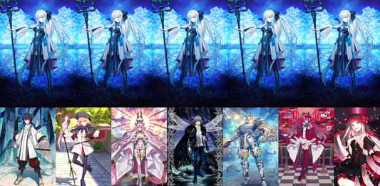 [NA] FGO NP5 Morgan + Takeru Koyanskaya Altria Caster Oberon Gawain Tristan + BG Fate Grand Order starter account-Mobile Games Starter