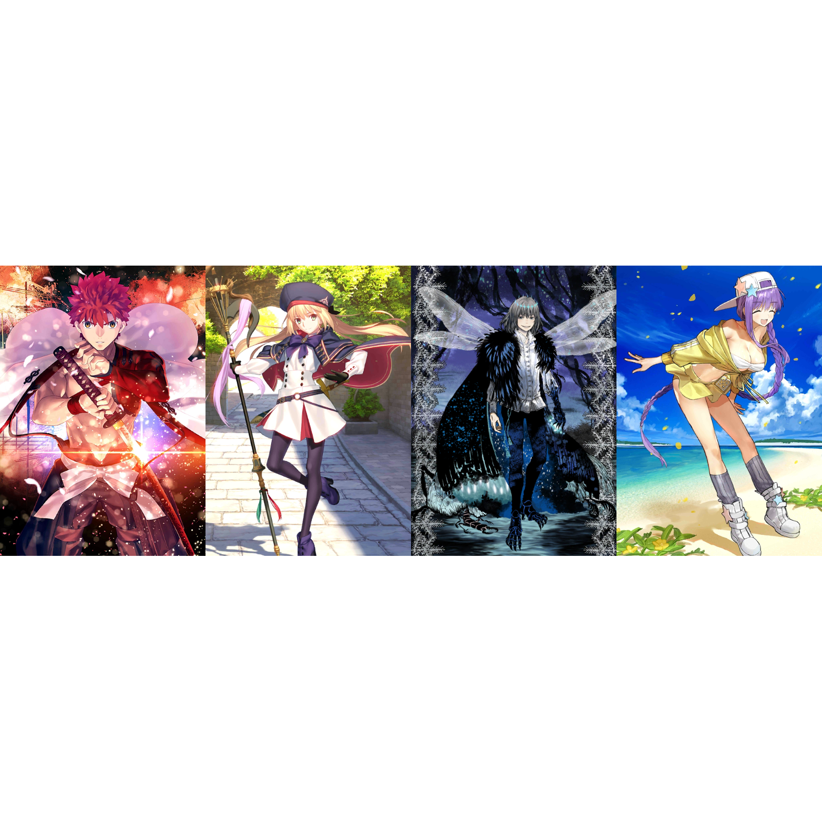 [NA]Fate Grand Order FGO NP5 Muramasa +Altria Caster BB Oberon starter account-Mobile Games Starter