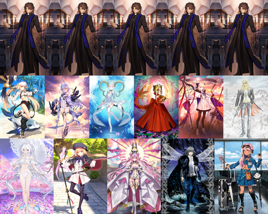 [NA] FGO NP5 Rasputin + Altria Caster Berserker Melusine Draco Tiamat Kukulcan Tezcatlipoca Lady Avalon Altria Caster Koyanskaya Oberon Chloe Fate Grand Order LB6 endgame account-Mobile Games Starter
