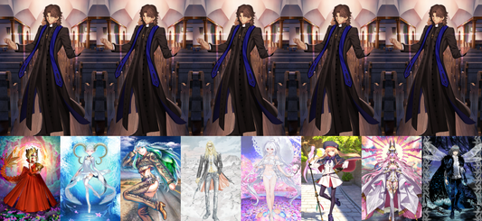 [NA] FGO NP5 Rasputin + Draco Tiamat Kukulcan Tezcatlipoca Lady Avalon Altria Caster Koyanskaya Oberon Fate Grand Order endgame account-Mobile Games Starter