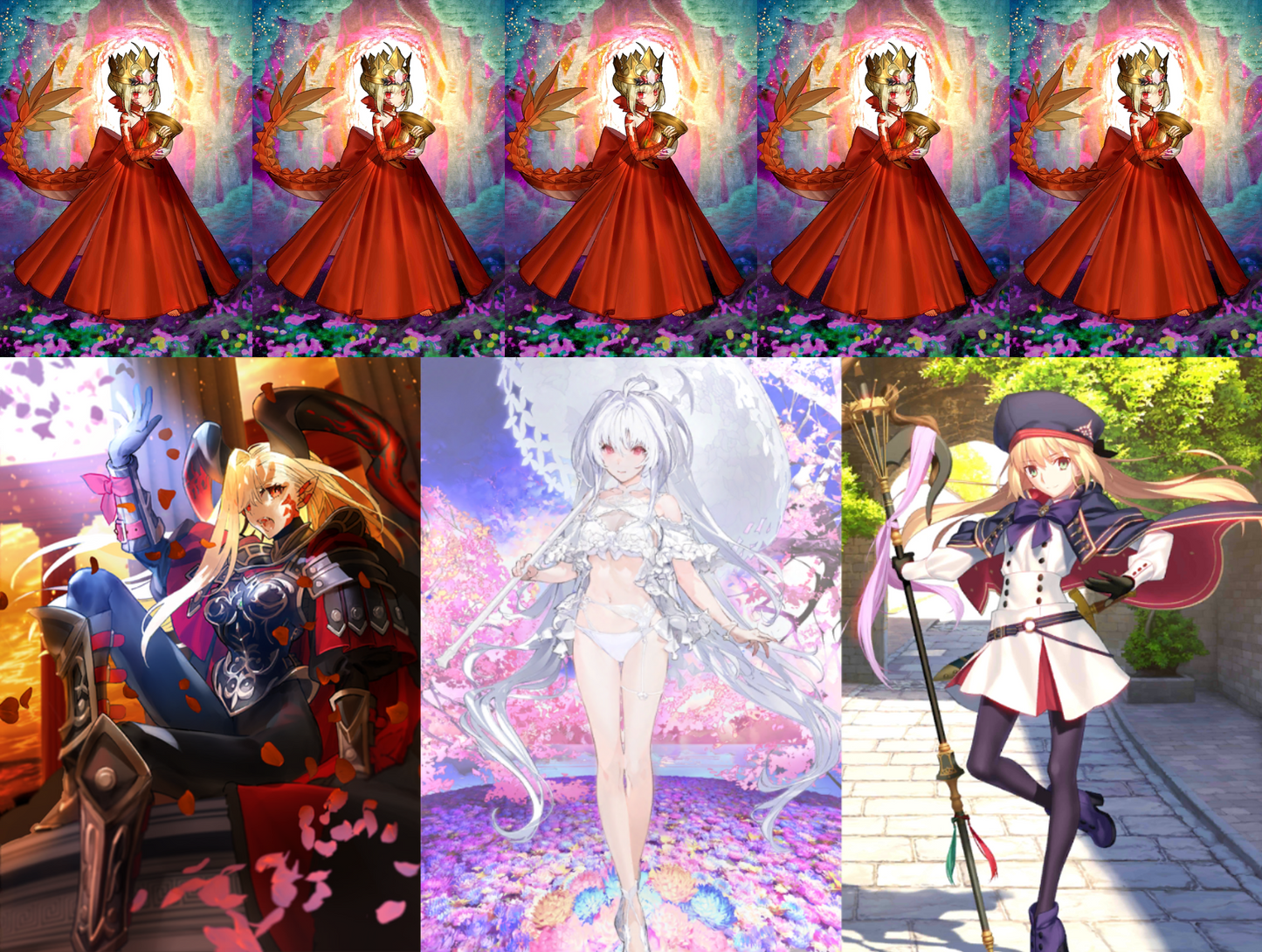 [NA] FGO NP5 Sodom's Beast Draco + Altria Caster / Lady Avalon + 0-3000SQ Fate Grand Order Castoria starter account (see options)-Mobile Games Starter