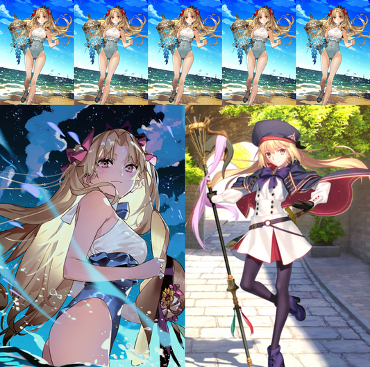 [NA] FGO NP5 Space Ereshkigal + Altria Caster + 3000SQ Fate Grand Order starter account (see options)-Mobile Games Starter
