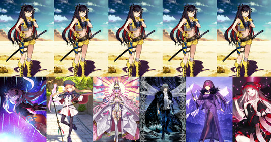 [NA] FGO NP5 Space Ishtar + Altria Caster Koyanskaya Oberon Skadi BG Fate Grand Order starter account-Mobile Games Starter