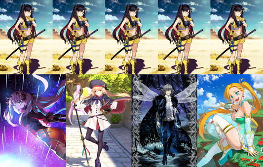 [NA] FGO NP5 Space Ishtar + Altria Caster + Oberon Fate Grand Order starter account-Mobile Games Starter