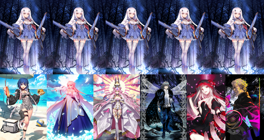 [NA] FGO NP5 Tam Lin Lancelot Melusine + Ciel Arcueid Koyanskaya Oberon BG Kscope Fate Grand Order starter account-Mobile Games Starter