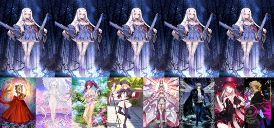 [NA] FGO NP5 Tam Lin Lancelot Melusine + Draco + Skadi Lady Avalon Altria Caster Koyanskaya Oberon 2BG 4Kscope Fate Grand Order starter account-Mobile Games Starter