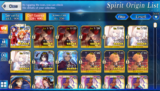 [NA] FGO NP5 Tam Lin Lancelot Melusine + Koyanskaya BG Kscope Fate Grand Order starter account-Mobile Games Starter