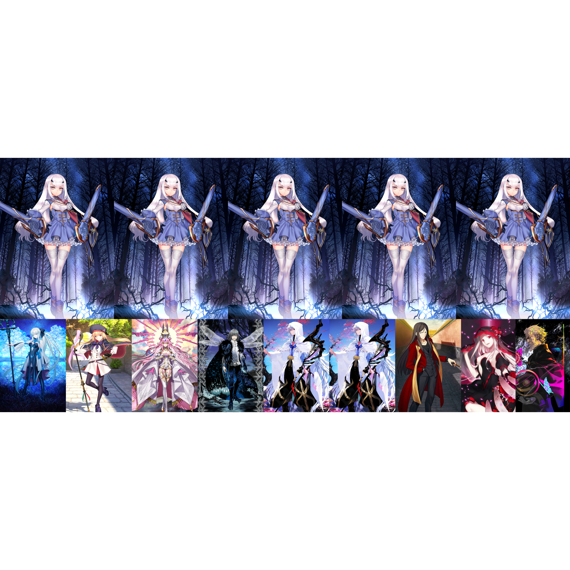 [NA] FGO NP5 Tam Lin Lancelot Melusine + Morgan Altria Caster Koyanskaya Oberon 2 Merlin BG Kscope + 200-400SQ Fate Grand Order NP5 starter account-Mobile Games Starter