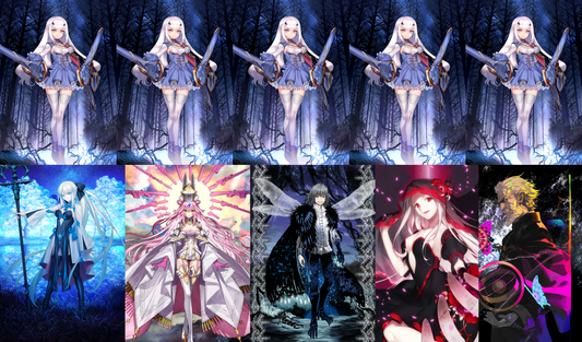 [NA] FGO NP5 Tam Lin Lancelot Melusine + Morgan + Koyanskaya Oberon BG Kscope Fate Grand Order starter account-Mobile Games Starter