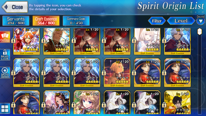 [NA] FGO NP5 Tam Lin Lancelot Melusine + NP2 Morgan + Altria Caster Koyanskaya Oberon Tamamo BG Fate Grand Order starter account-Mobile Games Starter