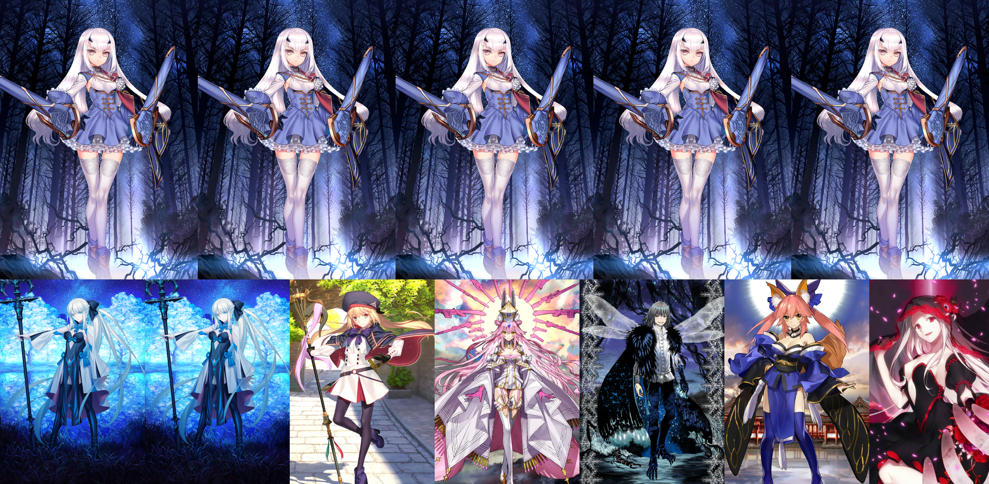 [NA] FGO NP5 Tam Lin Lancelot Melusine + NP2 Morgan + Altria Caster Koyanskaya Oberon Tamamo BG Fate Grand Order starter account-Mobile Games Starter