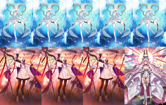 [NA] FGO NP5 TIamat NP3 Aesc the Savior + Koyanskaya + 7~8x5* Fate Grand Order starter account-Mobile Games Starter