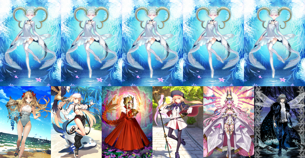 [NA] FGO NP5 Tiamat +Space Ereshkigal Altria Caster Berserker Draco +Altria Caster Koyanskaya Oberon +400-500SQ Fate Grand Order endgame account-Mobile Games Starter