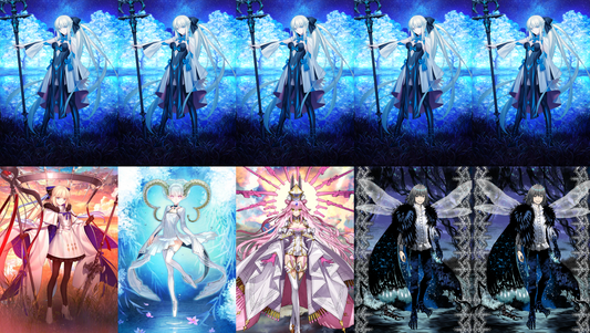 [NA] FGO NP6 Morgan + Aesc the Savior Tiamat Koyanskaya 2Oberon + 3-4x5* + 300-400SQ Fate Grand Order starter account-Mobile Games Starter