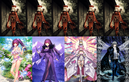 [NA] FGO NP6 Sen no Rikyu + double Skadi Koyanskaya Oberon NP2 Fate Grand Order NP5 starter account-Mobile Games Starter