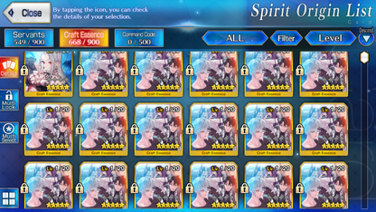 [NA] FGO NP7 Arcueid + Koyanskaya + BG Fate Grand Order Archetype: Earth NP5 starter account-Mobile Games Starter