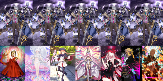 [NA] FGO NP7 James Moriarty Ruler + Draco Altria Caster Lady Avalon Koyanskaya BG Kscope +0-500SQ Fate Grand Order NP5 endgame account-Mobile Games Starter