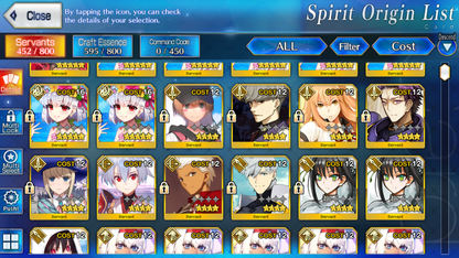 [NA] FGO NP7 Kama avenger 5Sei 5Caenis Fate Grand Order NP5 starter account-Mobile Games Starter
