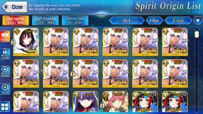 [NA] FGO NP7 Kama avenger 5Sei 5Caenis Fate Grand Order NP5 starter account-Mobile Games Starter