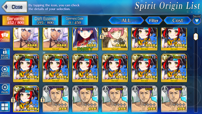 [NA] FGO NP7 Kama avenger 5Sei 5Caenis Fate Grand Order NP5 starter account-Mobile Games Starter