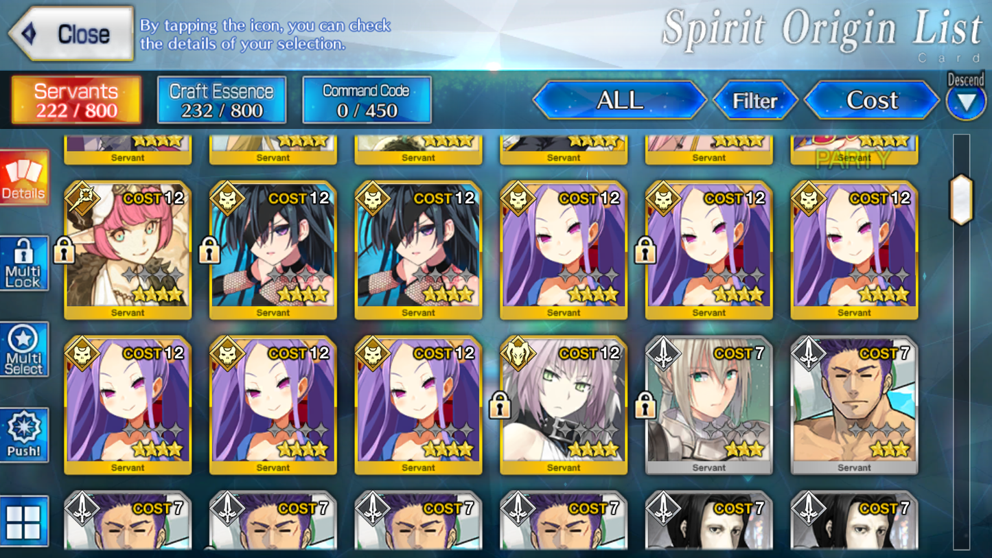 [NA] FGO NP7 Morgan + 1500-1700SQ + Altria Caster Koyanskaya Oberon BG Fate Grand Order NP5 endgame account LB6 (see options)-Mobile Games Starter