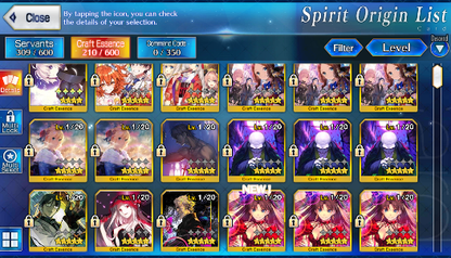 [NA] FGO Oberon + Merlin Fate Grand Order starter account-Mobile Games Starter