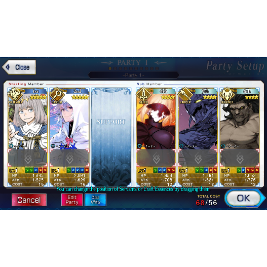 [NA] FGO Oberon + Merlin Fate Grand Order starter account-Mobile Games Starter