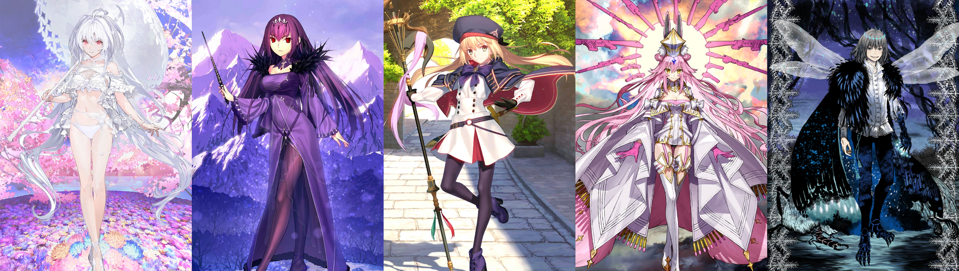 [NA] FGO Skadi Altria Caster Koyanskaya Oberon + 2000-3000SQ Fate Grand Order starter account (see options)-Mobile Games Starter