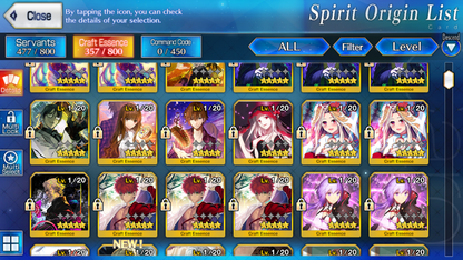 [NA] FGO Skadi Altria Caster Koyanskaya Oberon Lady Avalon BG + 1500-1700SQ Fate Grand Order starter account-Mobile Games Starter
