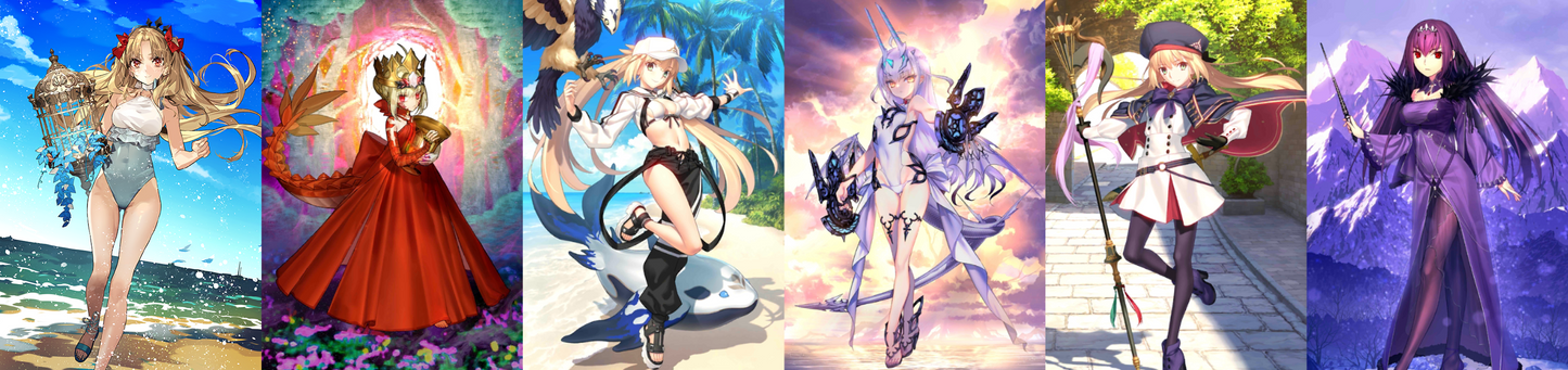 [NA] FGO Space Ereshkigal Sodom's Beast Draco + Altria Caster Castoria berserker Melusine + 3600-4000SQ Fate Grand Order starter account (see options)-Mobile Games Starter