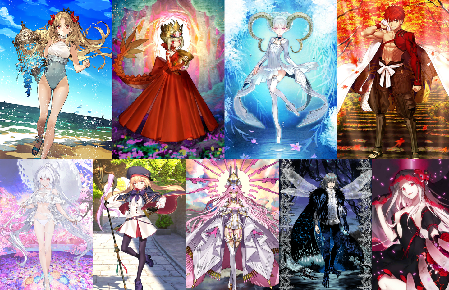 [NA] FGO Space Ereshkigal Sodom's Beast Draco Tiamat Muramasa + Lady Avalon Altria Caster Koyanskaya Oberon 2BG + 2000-2200SQ Fate Grand Order starter account-Mobile Games Starter