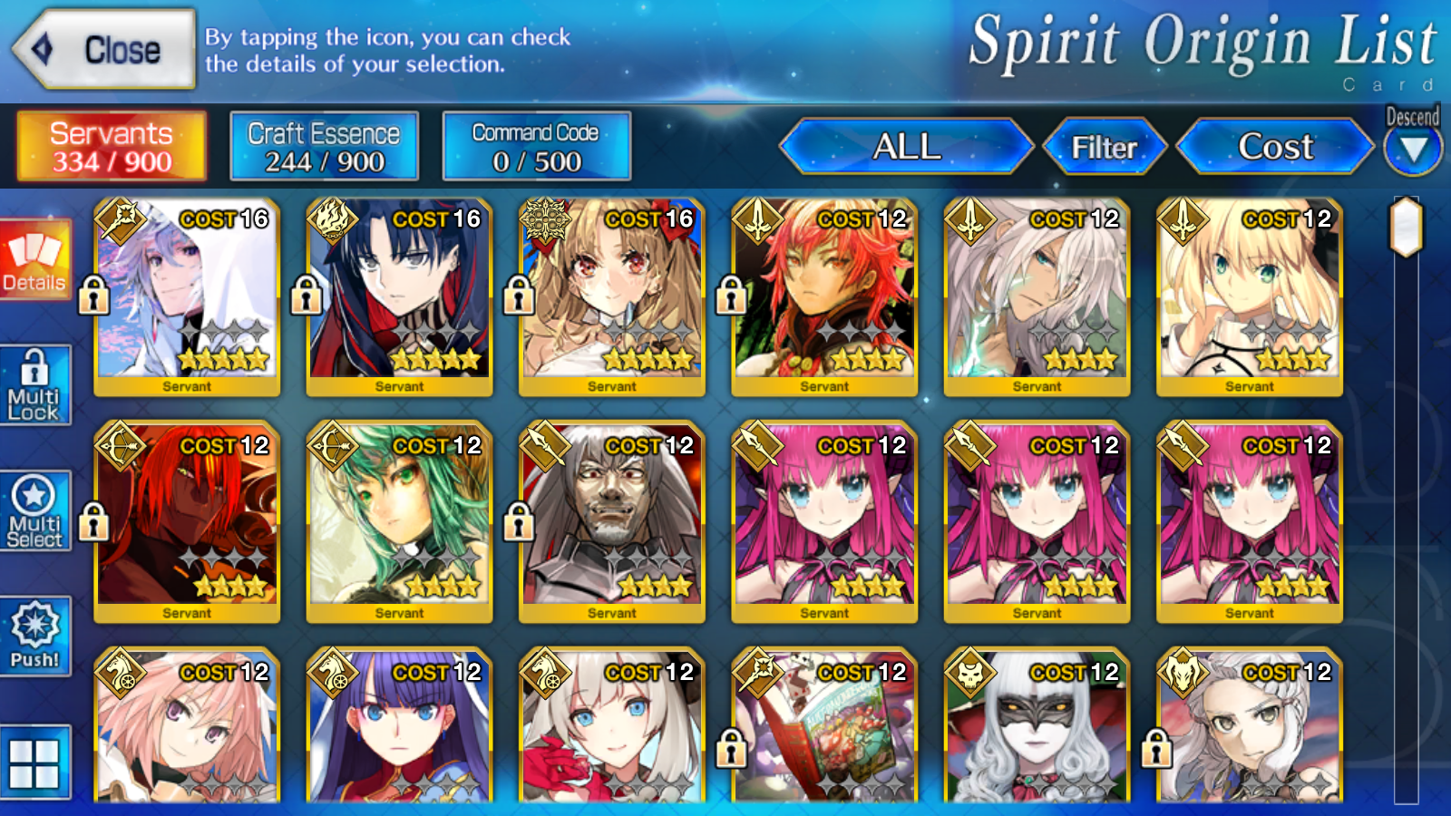 [NA] FGO Space Ereshkigal Space Ishtar Merlin Black Grail Fate Grand Order starter account-Mobile Games Starter