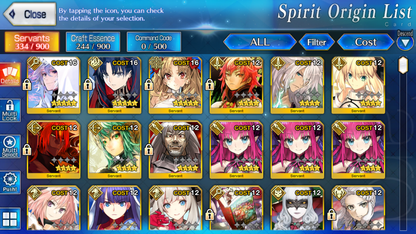 [NA] FGO Space Ereshkigal Space Ishtar Merlin Black Grail Fate Grand Order starter account-Mobile Games Starter