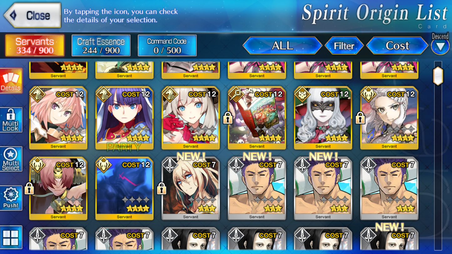 [NA] FGO Space Ereshkigal Space Ishtar Merlin Black Grail Fate Grand Order starter account-Mobile Games Starter